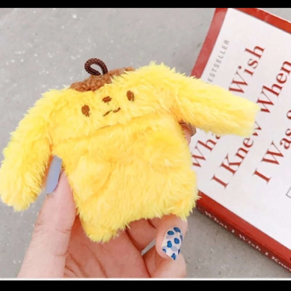 Pompompurin fuzzy airpods case